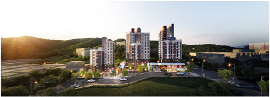 부천 대진빌라 소규모 재건축사업 조감도. <금호건설 제공>